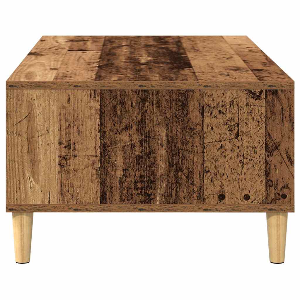 Sofabord Gammelt træ 102 x 55 x 35 cm Konstrueret træ