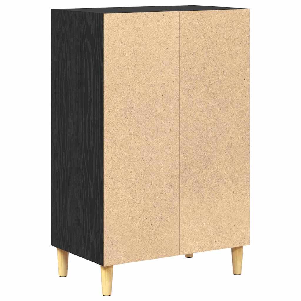 Sideboard Sort eg 57 x 35 x 89.5 cm Konstrueret træ
