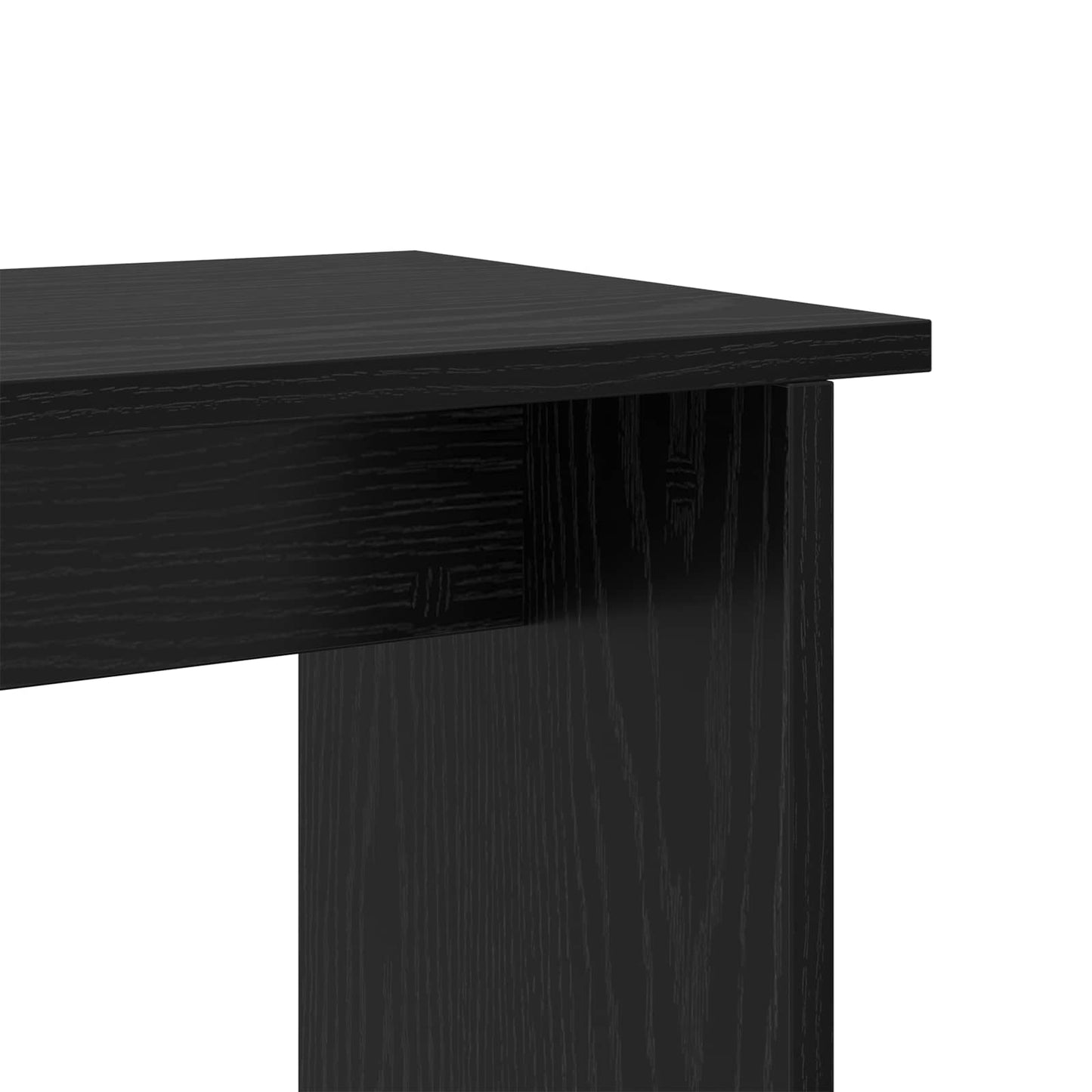 TV-møbelsæt 180,5 x 30 x 43 cm Sort eg Konstrueret træ
