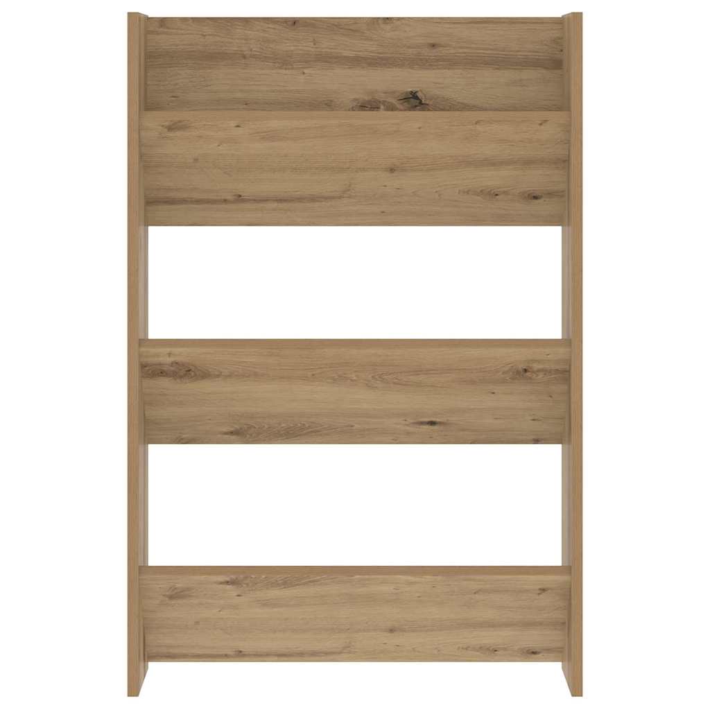 Sko skab 60 x 18 x 90 cm Konstrueret træ Artisan-eg
