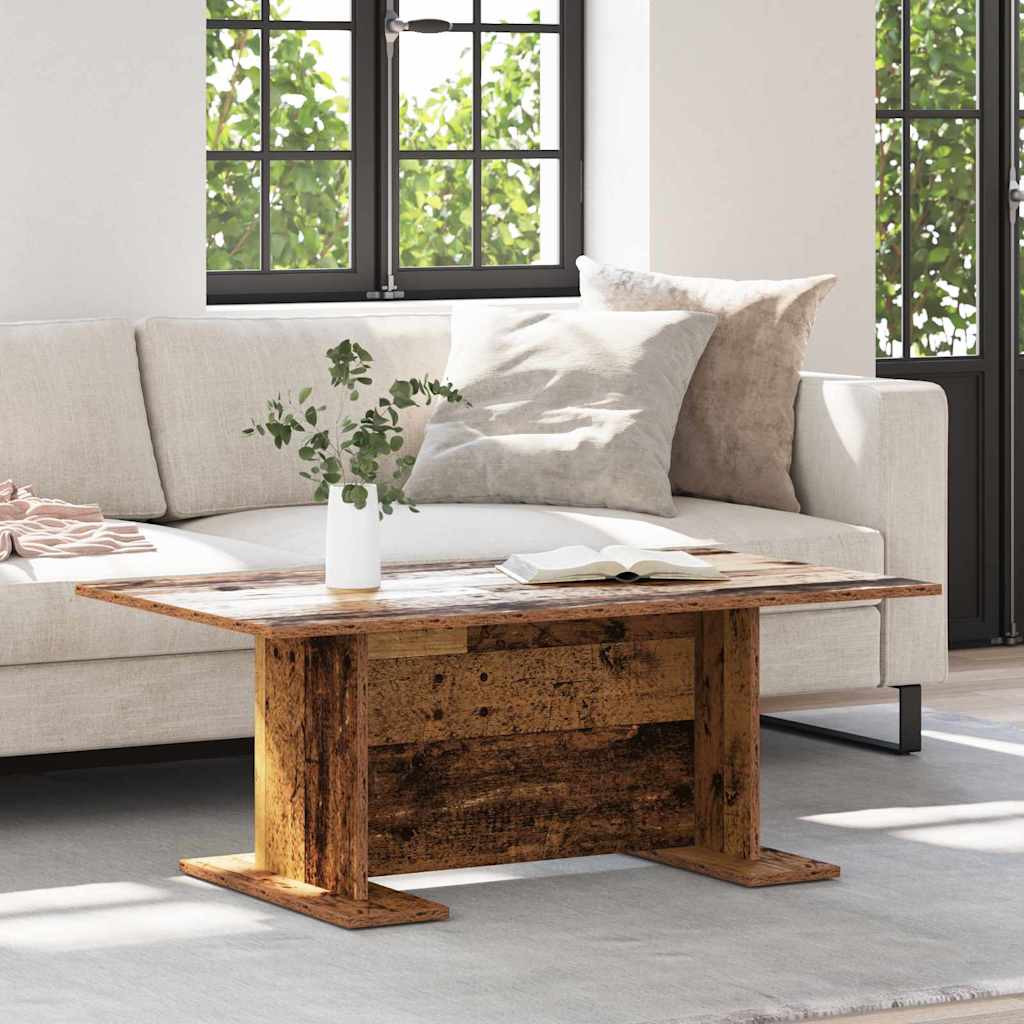 Sofabord Gammelt træ 103,5 x 60 x 40 cm Konstrueret træ
