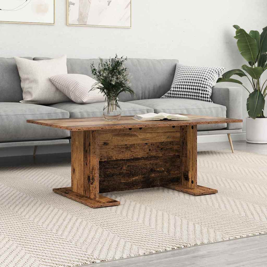 Sofabord Gammelt træ 103,5 x 60 x 40 cm Konstrueret træ