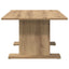 Sofabord artisan eg 103,5 x 60 x 40 cm Konstrueret træ