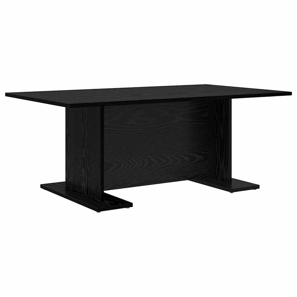 Sofabord Sort eg 103,5 x 60 x 40 cm Konstrueret træ