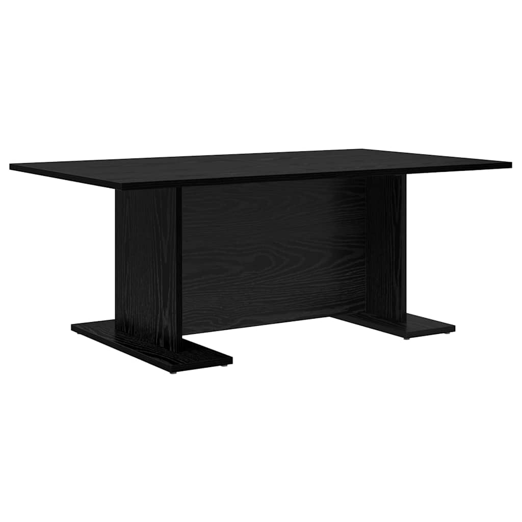 Sofabord Sort eg 103,5 x 60 x 40 cm Konstrueret træ