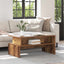 Sofabord Gammelt træ 90 x 55 x 42,5 cm Konstrueret træ