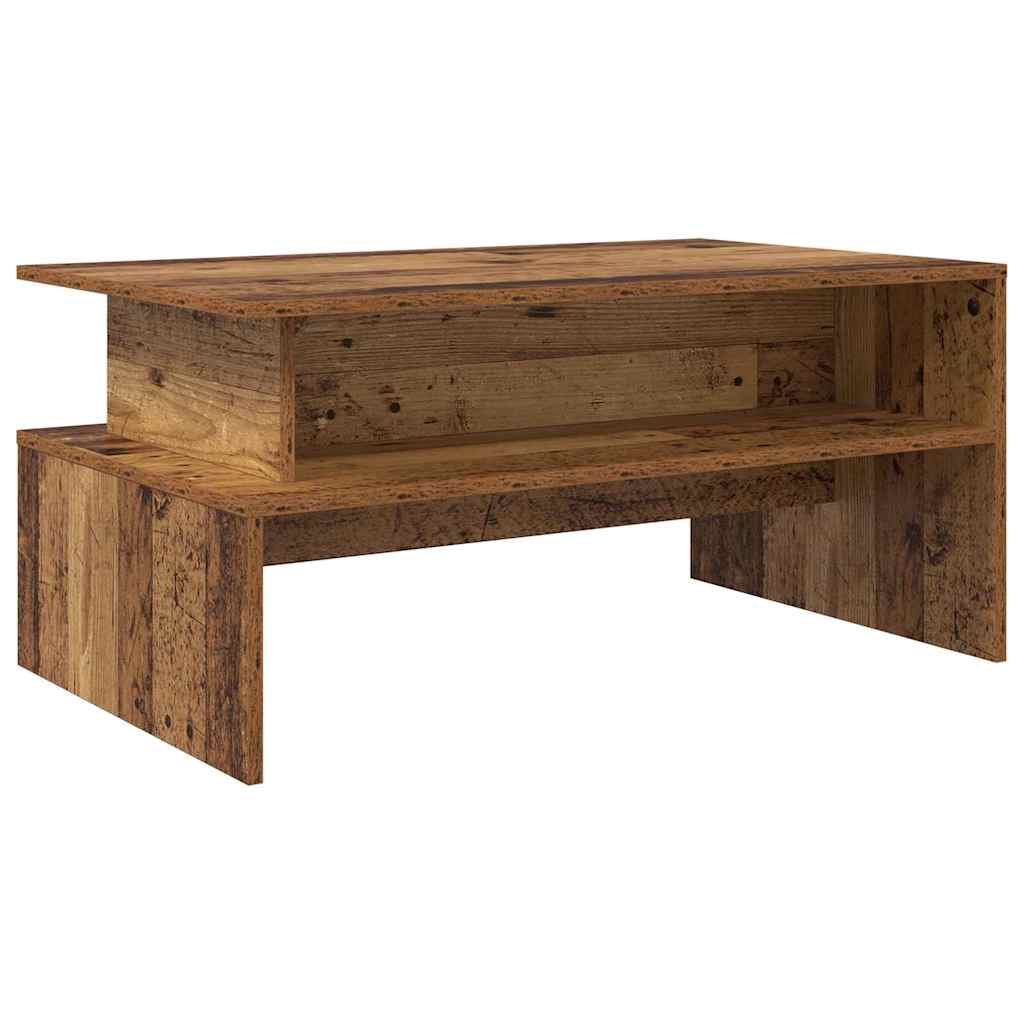 Sofabord Gammelt træ 90 x 55 x 42,5 cm Konstrueret træ