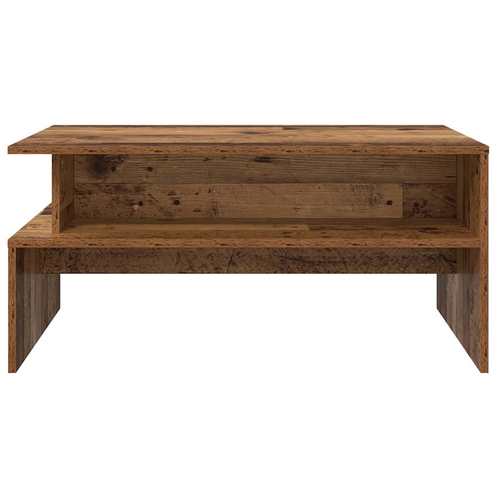 Sofabord Gammelt træ 90 x 55 x 42,5 cm Konstrueret træ
