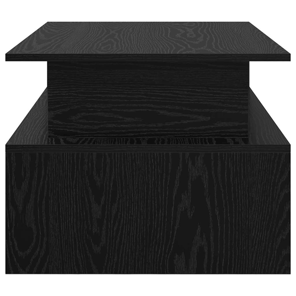 Sofabord Sort eg 90 x 55 x 42,5 cm Konstrueret træ