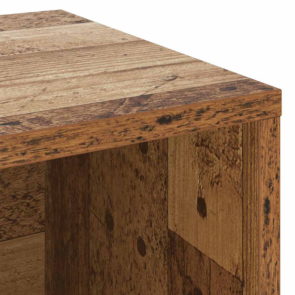 Sko bænk 103 x 30 x 54,5 cm Konstrueret træ Gammelt træ