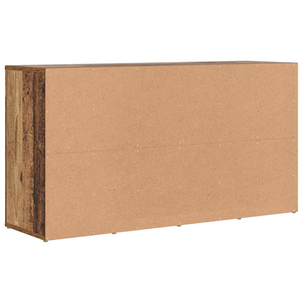 Sko bænk 103 x 30 x 54,5 cm Konstrueret træ Gammelt træ