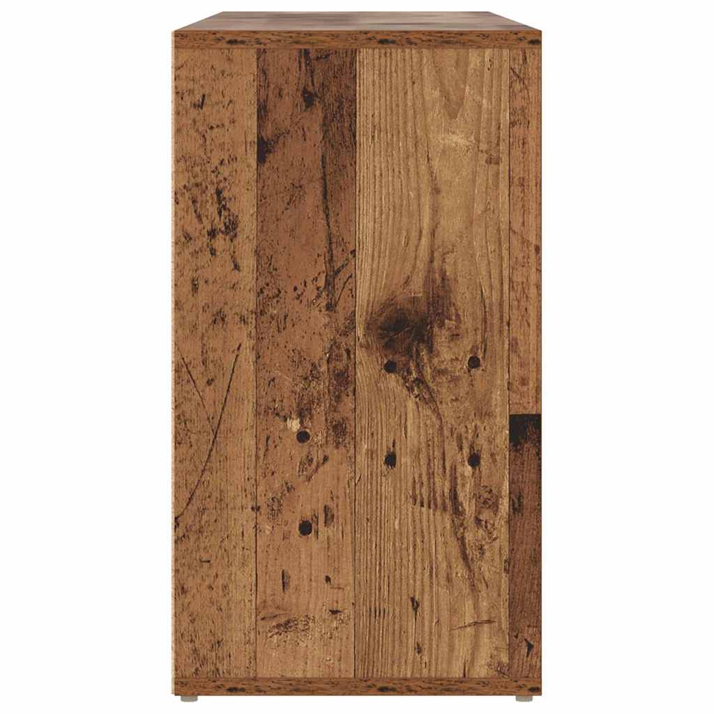 Sko bænk 103 x 30 x 54,5 cm Konstrueret træ Gammelt træ