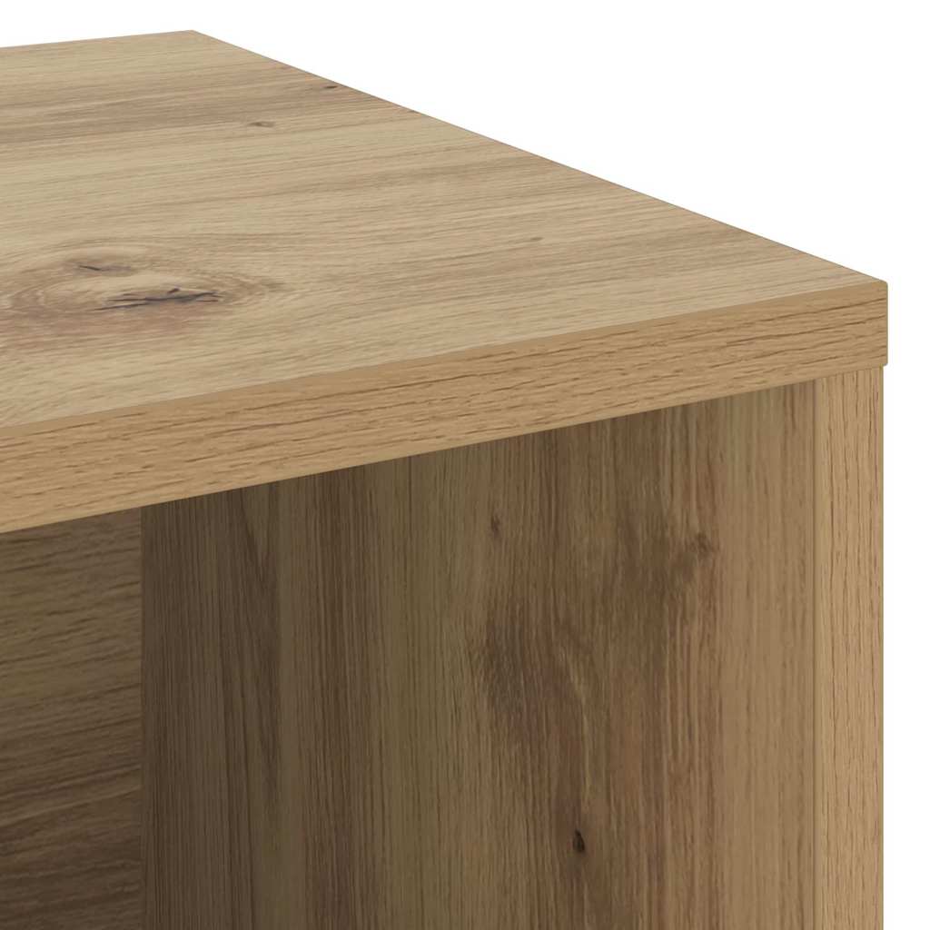 Sko bænk 103 x 30 x 54,5 cm Konstrueret træ Artisan-eg