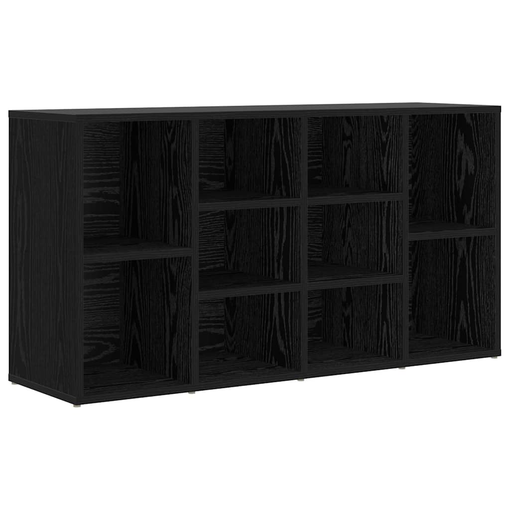 Sko bænk 103 x 30 x 54,5 cm Konstrueret træ Sort eg