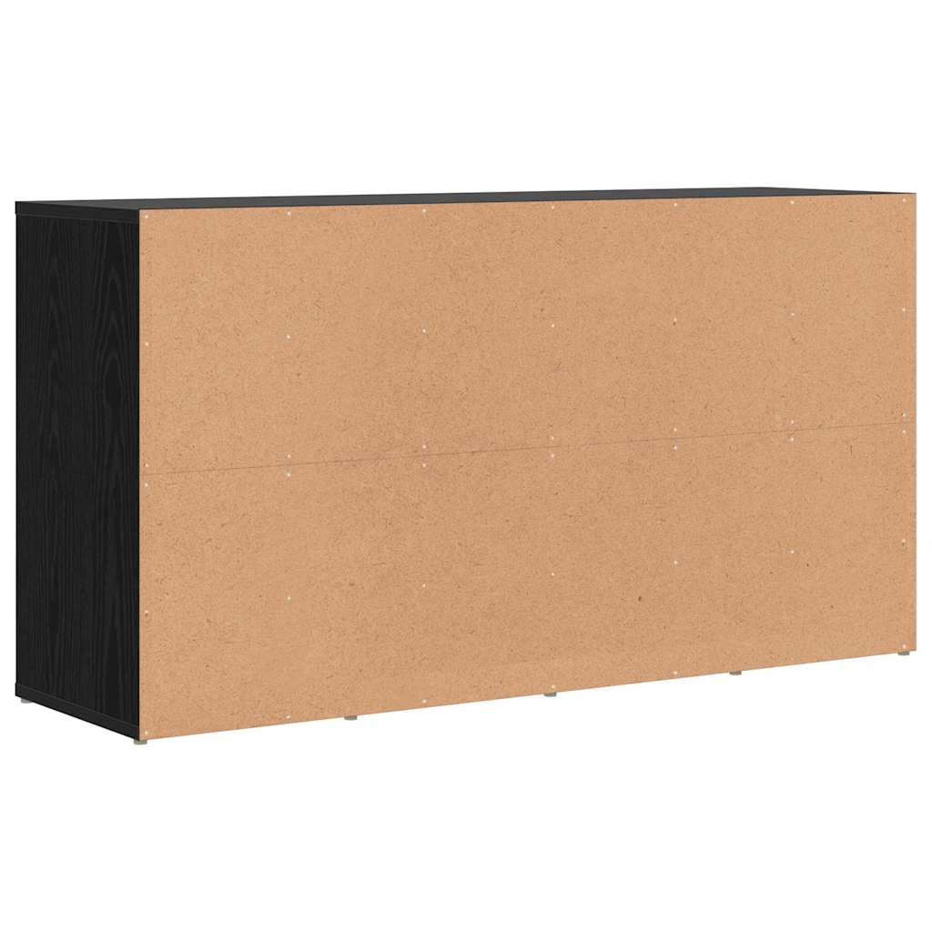 Sko bænk 103 x 30 x 54,5 cm Konstrueret træ Sort eg