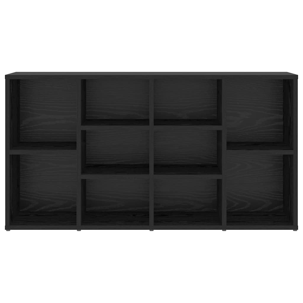 Sko bænk 103 x 30 x 54,5 cm Konstrueret træ Sort eg