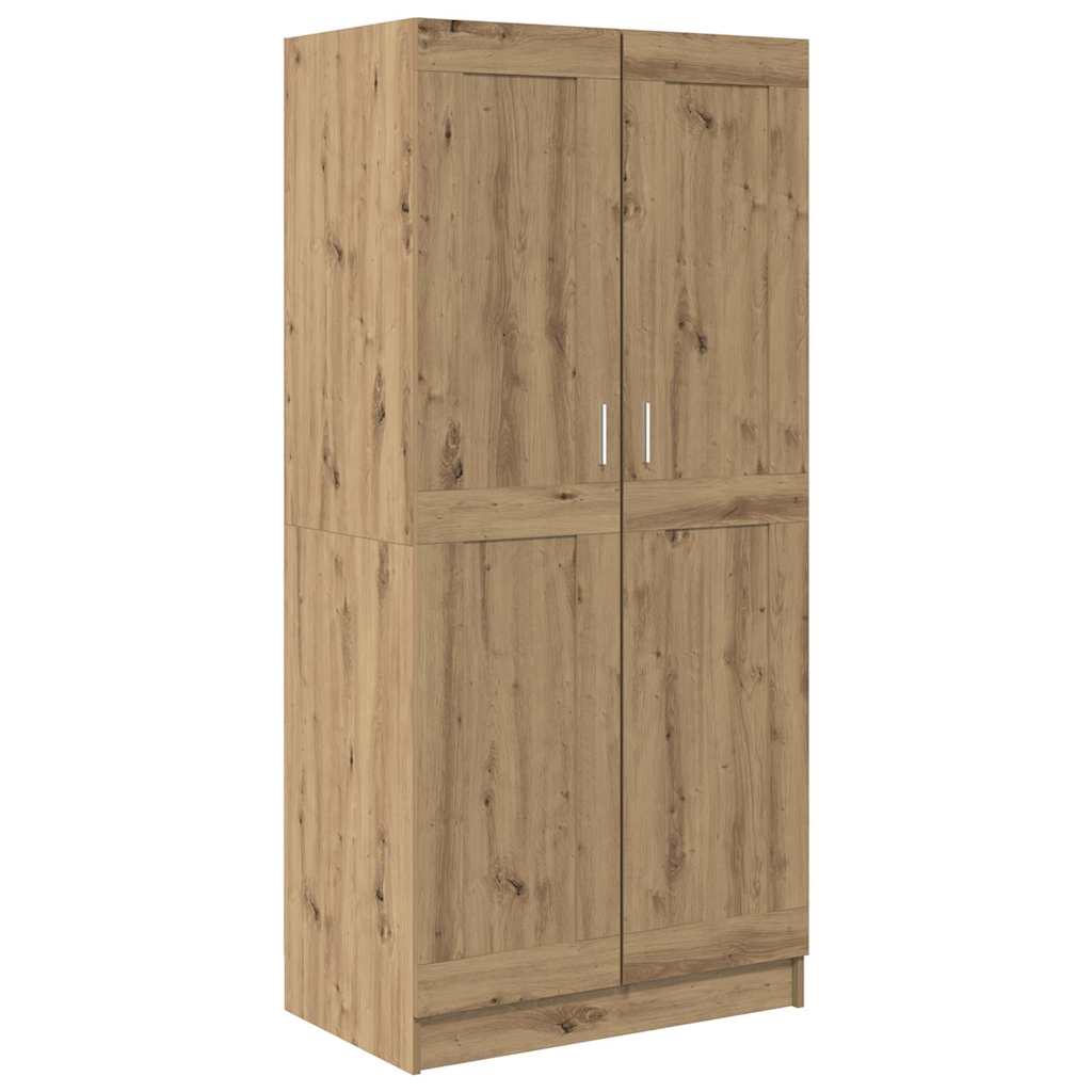 Garderobeskab Artisan eg 82,5 x 51,5 x 180 cm Konstrueret træ