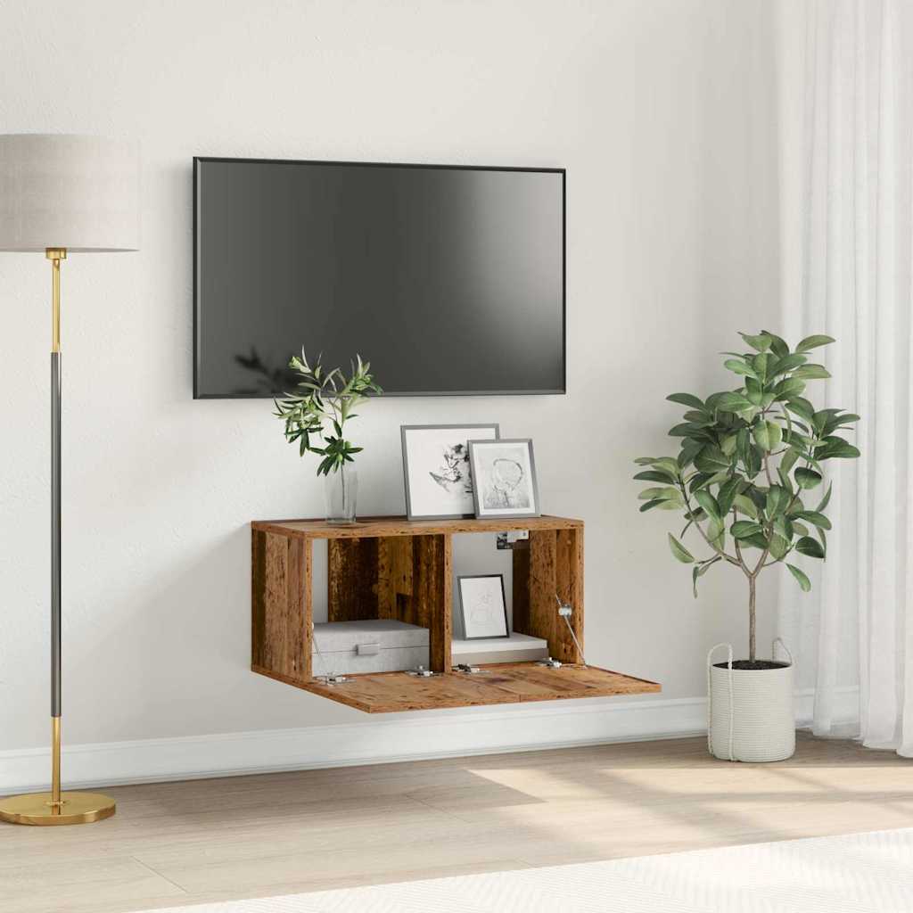 TV-møbelsæt 60 x 30 x 30 cm Brun Konstrueret træ