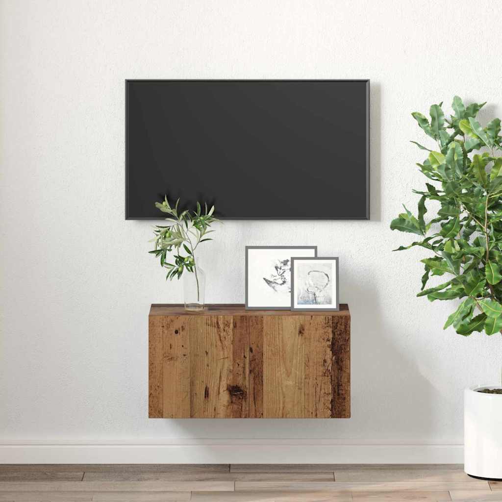 TV-møbelsæt 60 x 30 x 30 cm Brun Konstrueret træ