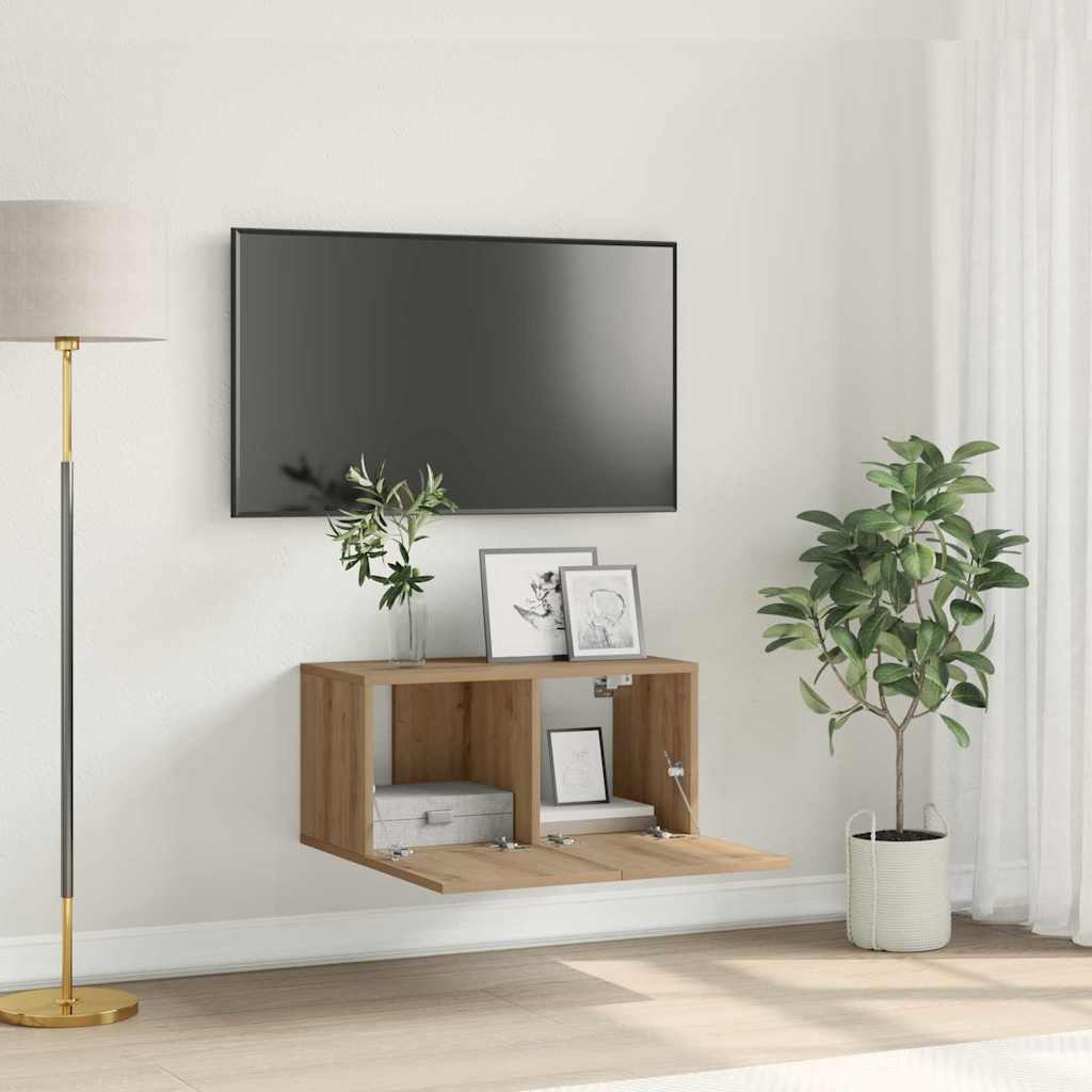 TV-møbelsæt 60 x 30 x 30 cm Brun Konstrueret træ