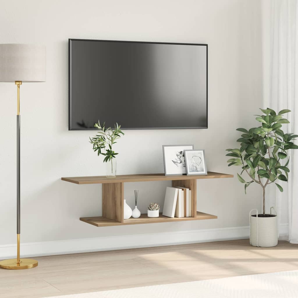 TV-møbelsæt 103 x 30 x 26,5 cm Brun Konstrueret træ