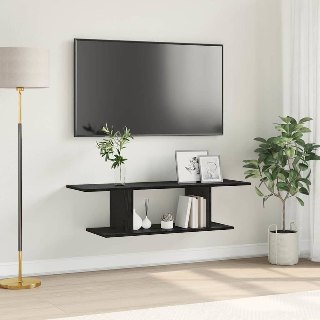 TV-møbelsæt 103 x 30 x 26,5 cm Sort Konstrueret træ