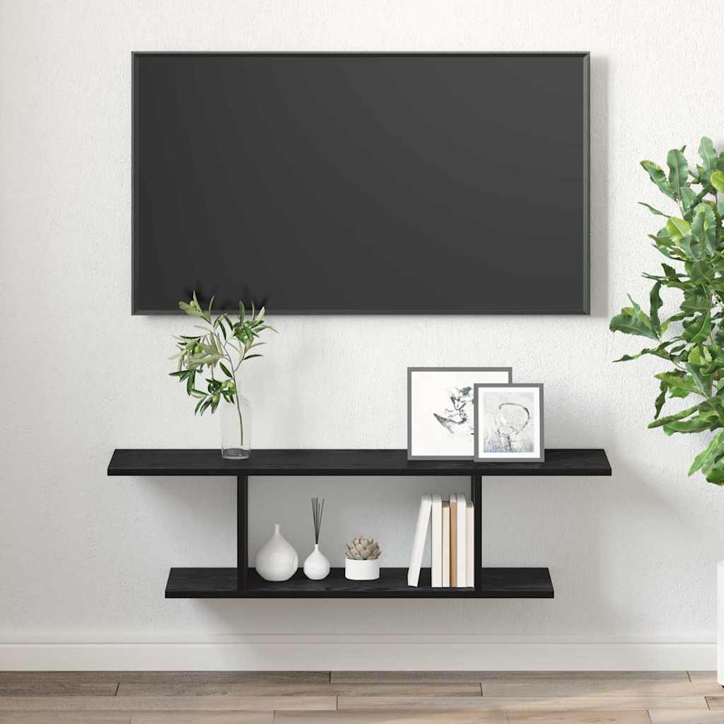 TV-møbelsæt 103 x 30 x 26,5 cm Sort Konstrueret træ