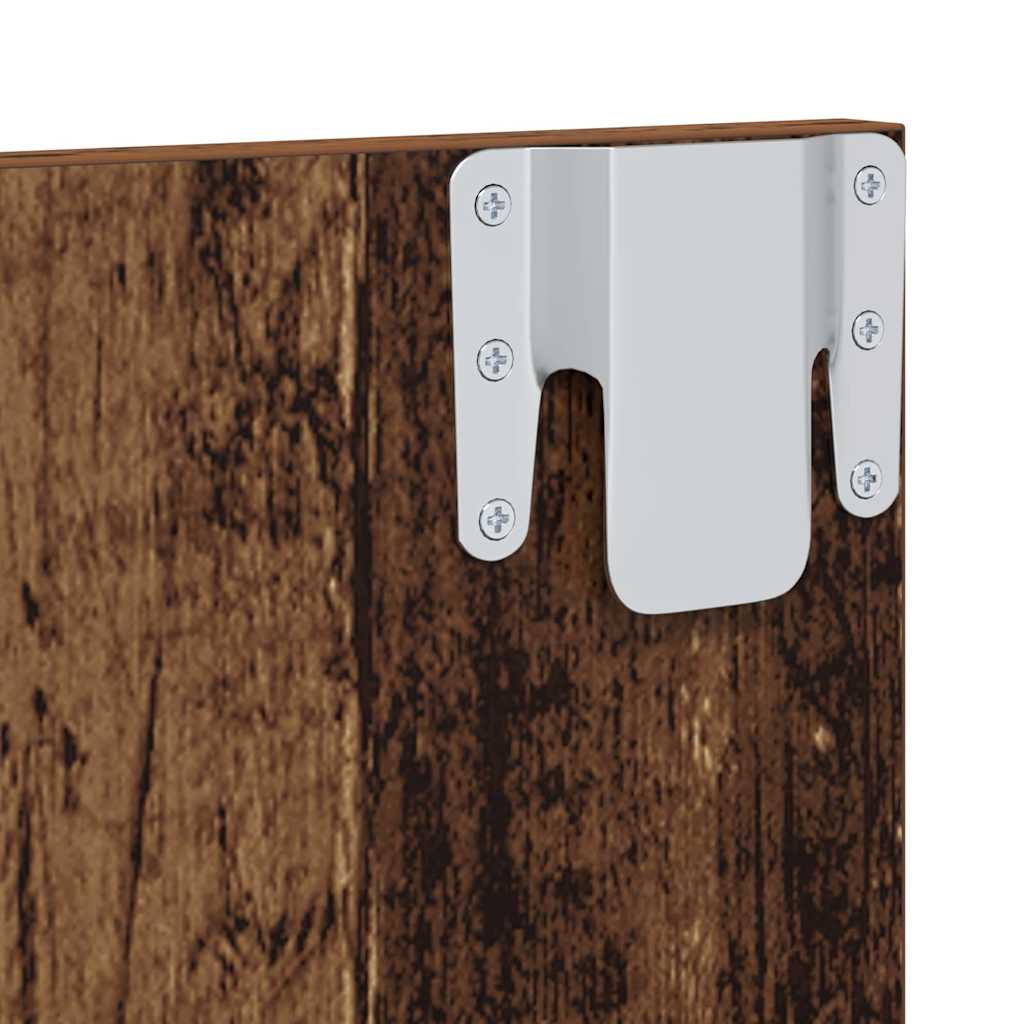 TV-møbelsæt 120 x 23,5 x 90 cm Gammelt træ Konstrueret træ