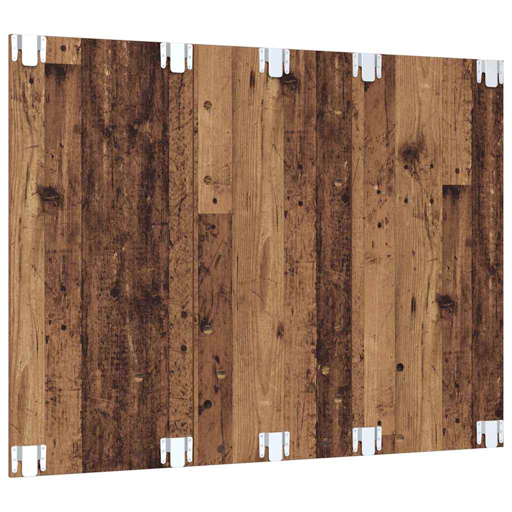 TV-møbelsæt 120 x 23,5 x 90 cm Gammelt træ Konstrueret træ