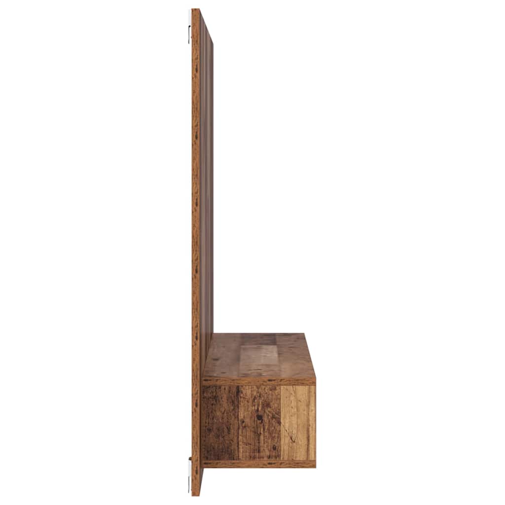 TV-møbelsæt 120 x 23,5 x 90 cm Gammelt træ Konstrueret træ