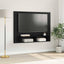 TV-møbelsæt 120 x 23,5 x 90 cm Sort eg Konstrueret træ