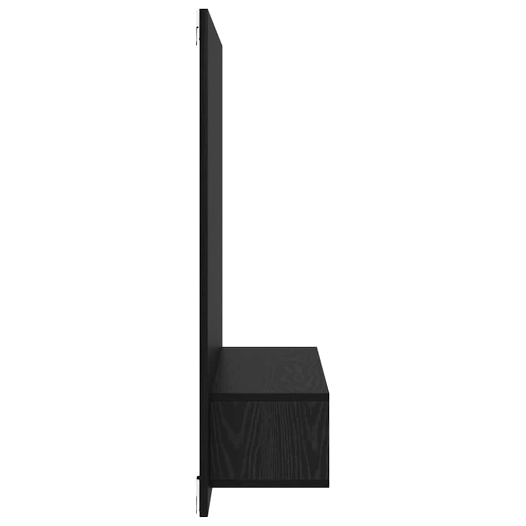 TV-møbelsæt 120 x 23,5 x 90 cm Sort eg Konstrueret træ
