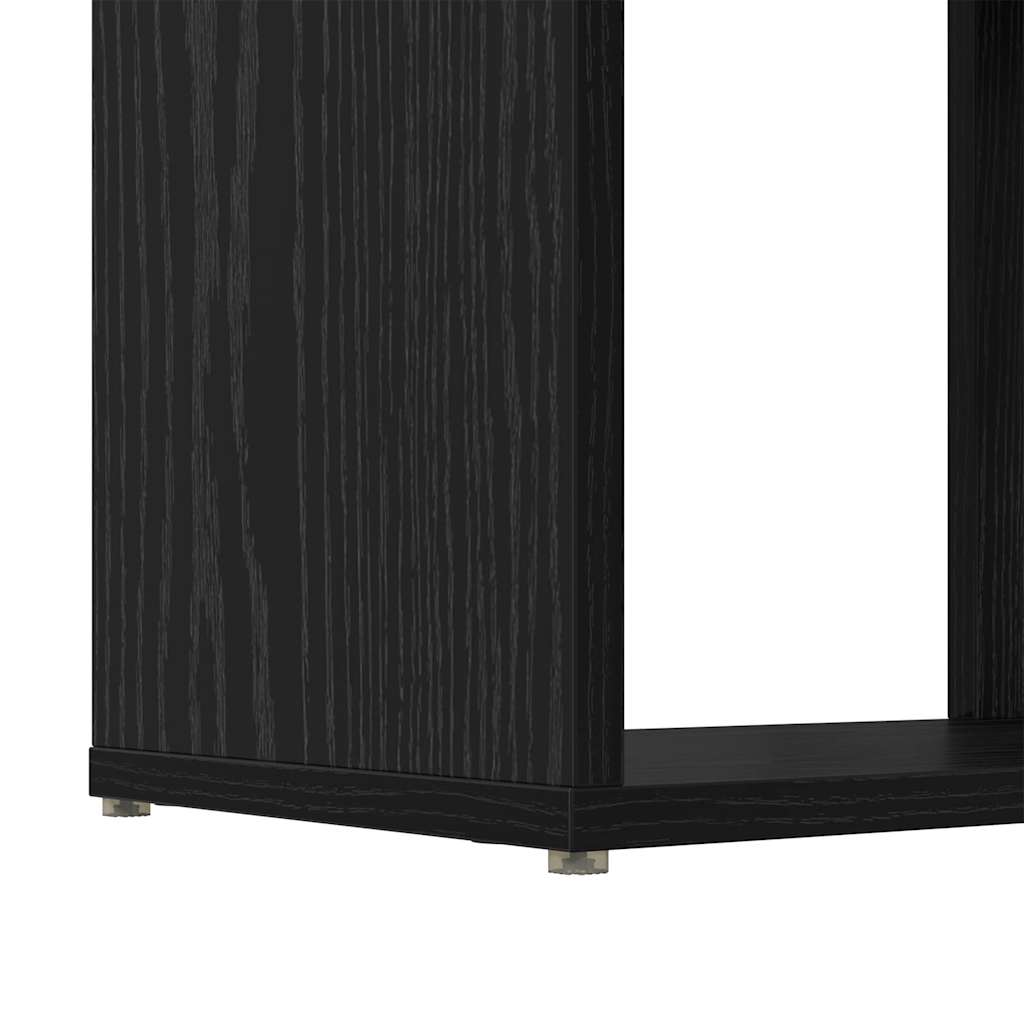 TV-møbelsæt 60 x 24 x 125,5 cm Sort Konstrueret træ