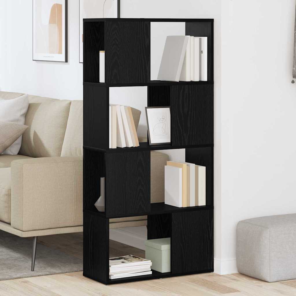 TV-møbelsæt 60 x 24 x 125,5 cm Sort Konstrueret træ