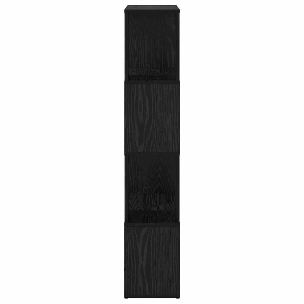 TV-møbelsæt 60 x 24 x 125,5 cm Sort Konstrueret træ