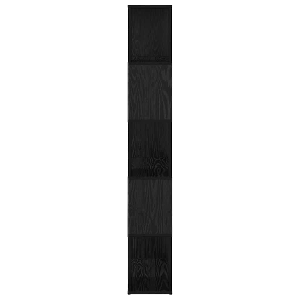 TV-møbelsæt 60 x 24 x 156 cm Sort Konstrueret træ