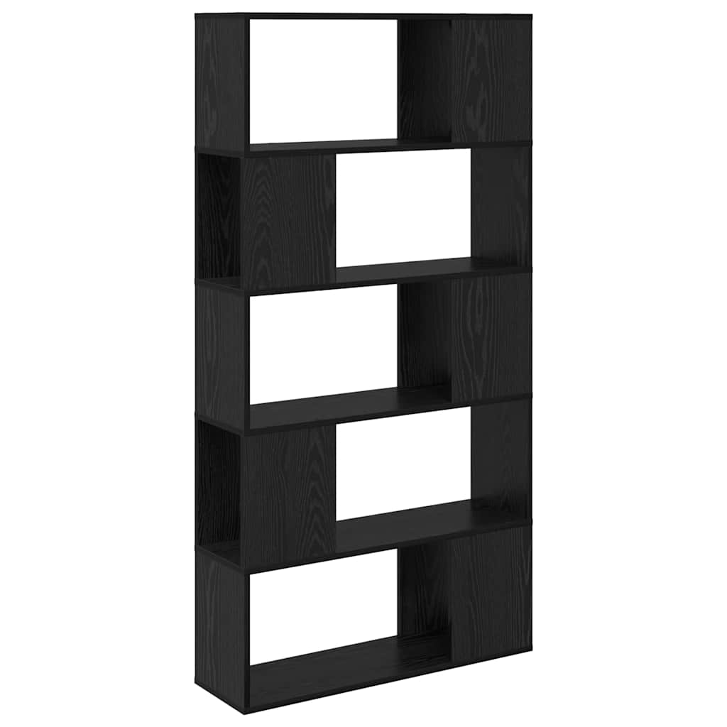 TV-møbelsæt 80 x 24 x 156 cm Sort Konstrueret træ