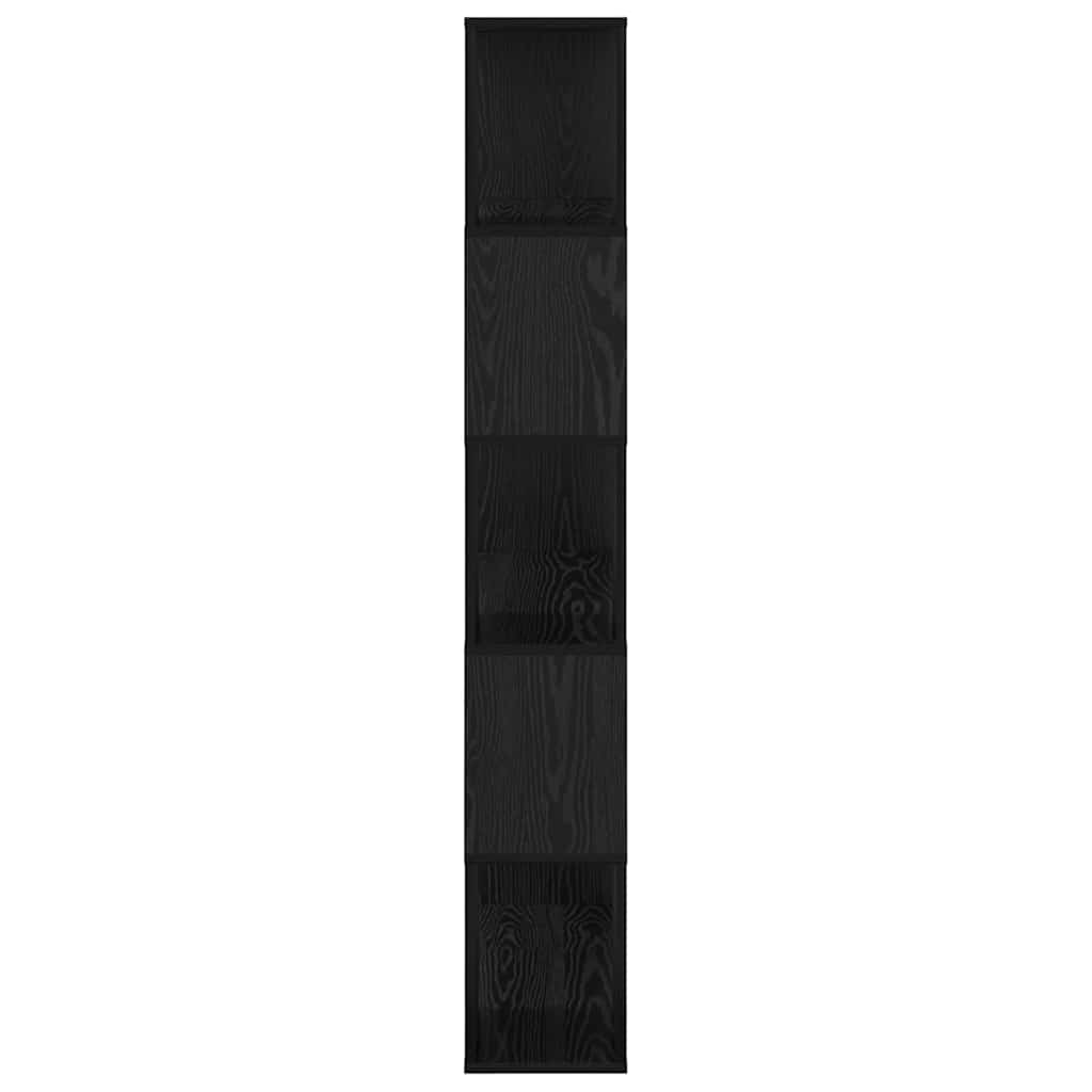 TV-møbelsæt 80 x 24 x 156 cm Sort Konstrueret træ