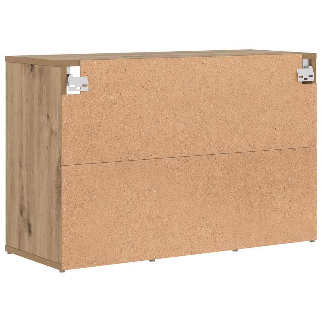 Sko skab 77,5 x 30 x 51 cm Konstrueret træ Artisan-eg