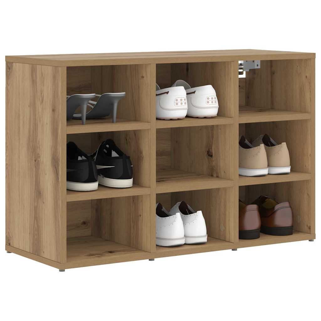 Sko skab 77,5 x 30 x 51 cm Konstrueret træ Artisan-eg