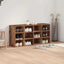 Sko skab 103 x 30 x 51 cm Konstrueret træ Gammelt træ
