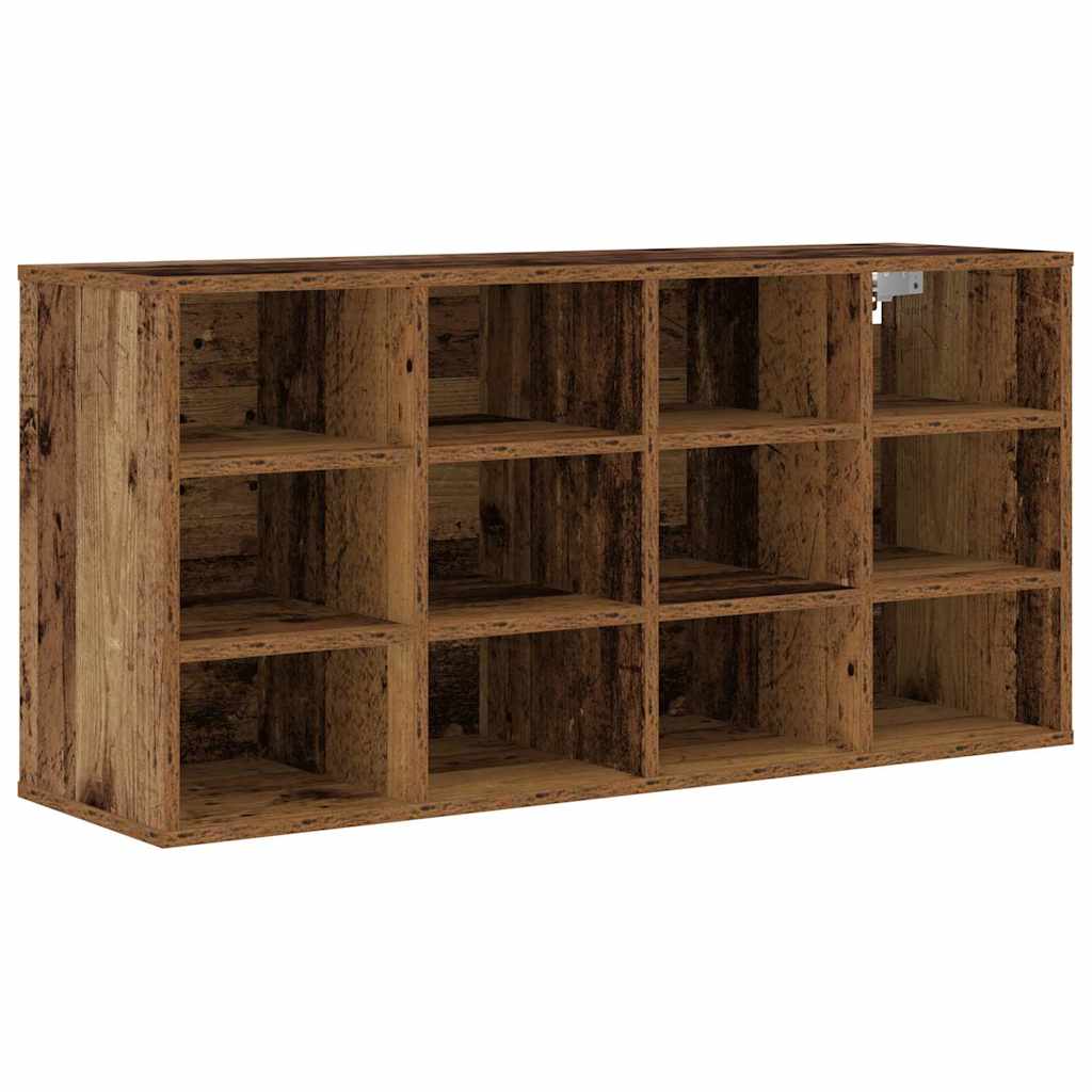 Sko skab 103 x 30 x 51 cm Konstrueret træ Gammelt træ
