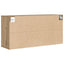 Sko skab 103 x 30 x 51 cm Konstrueret træ Artisan-eg