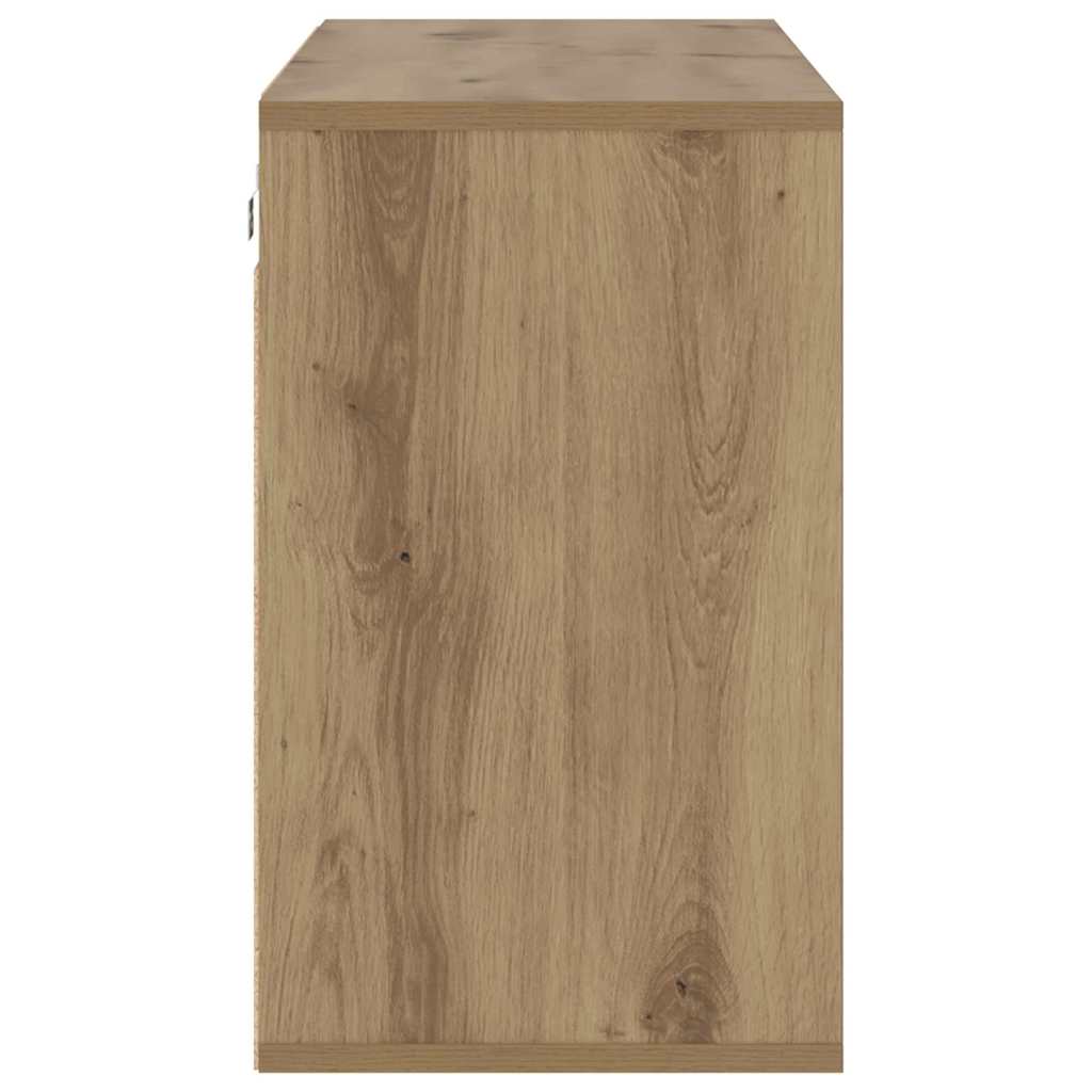 Sko skab 103 x 30 x 51 cm Konstrueret træ Artisan-eg