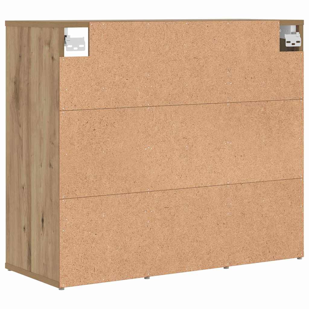 Sko skab 77,5 x 30 x 67 cm Konstrueret træ Artisan-eg