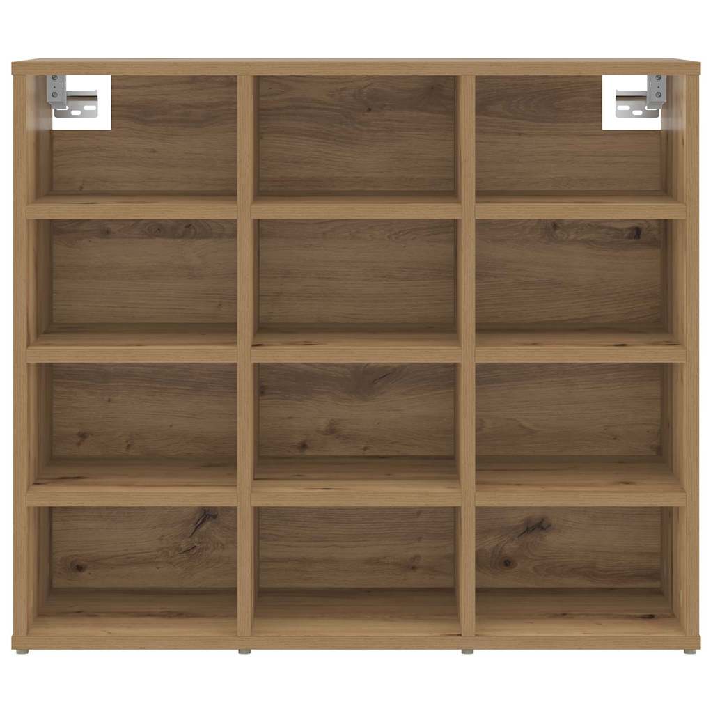 Sko skab 77,5 x 30 x 67 cm Konstrueret træ Artisan-eg
