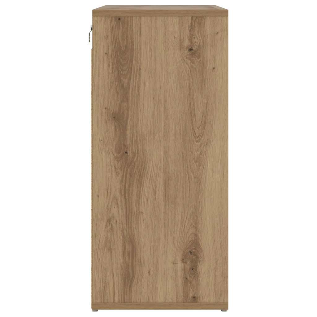Sko skab 77,5 x 30 x 67 cm Konstrueret træ Artisan-eg