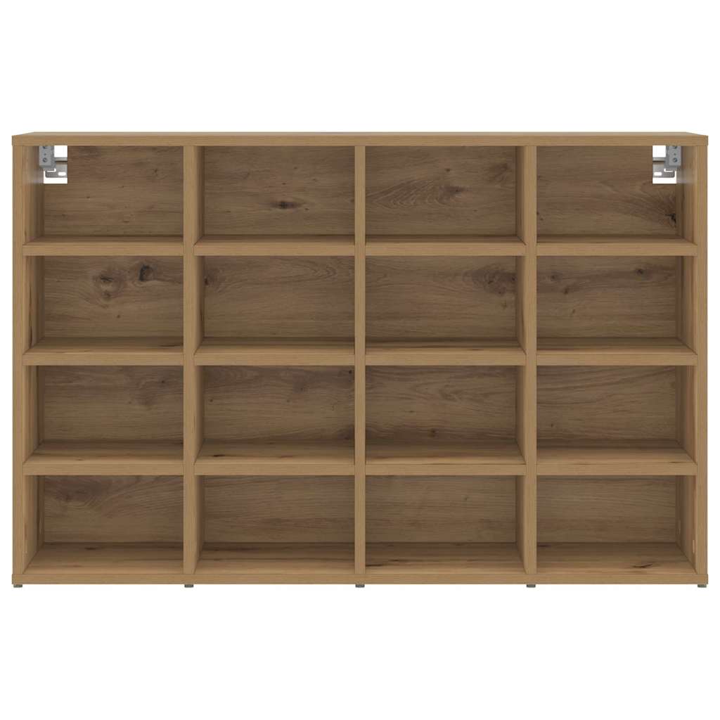 Sko skab 103 x 30 x 67 cm Konstrueret træ Artisan-eg