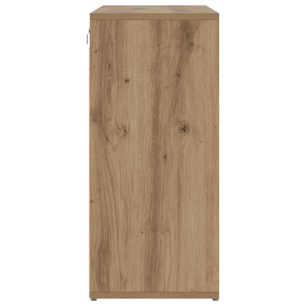 Sko skab 103 x 30 x 67 cm Konstrueret træ Artisan-eg