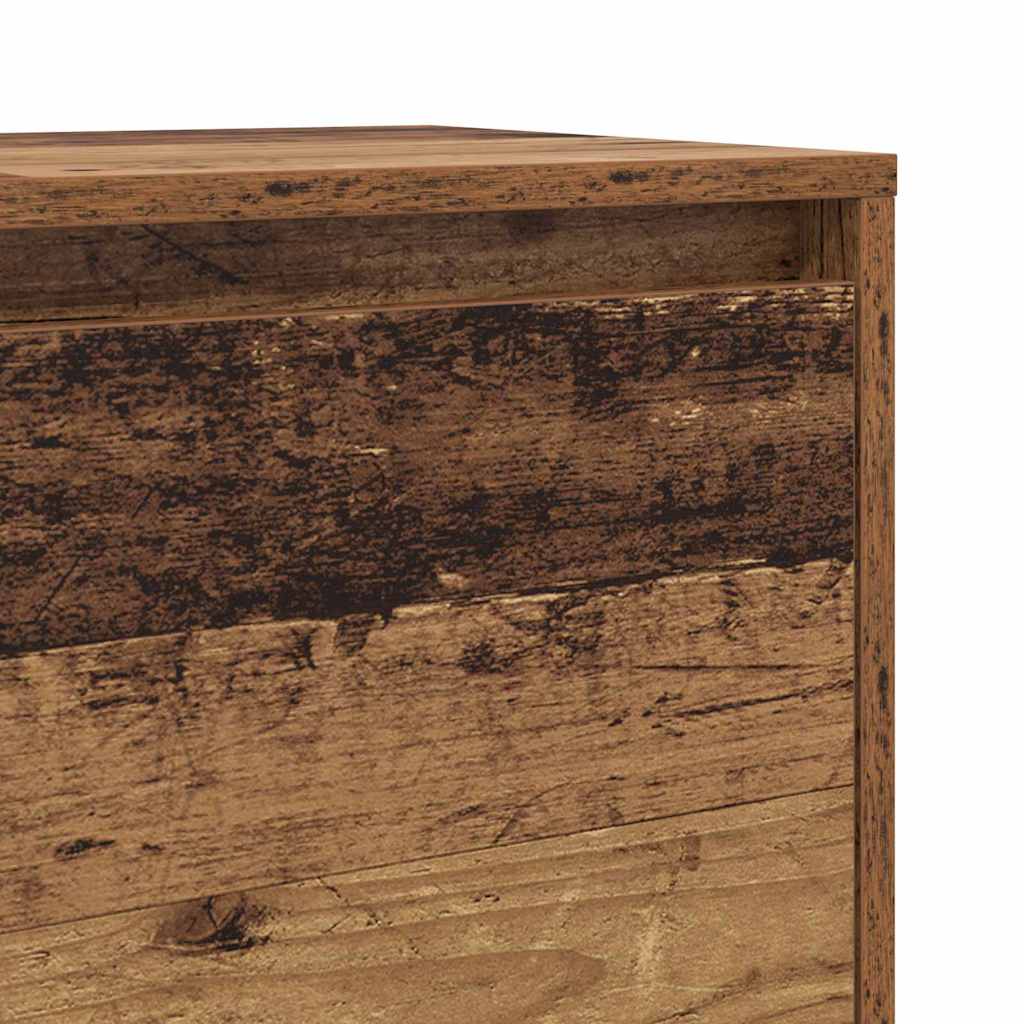 TV-møbelsæt 90 x 35 x 40 cm Gammelt træ Konstrueret træ